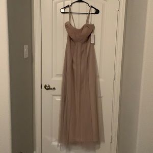 NWT WToo Convertible Strap Gown